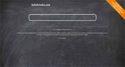 Desktop Screenshot of bebekstudio.com